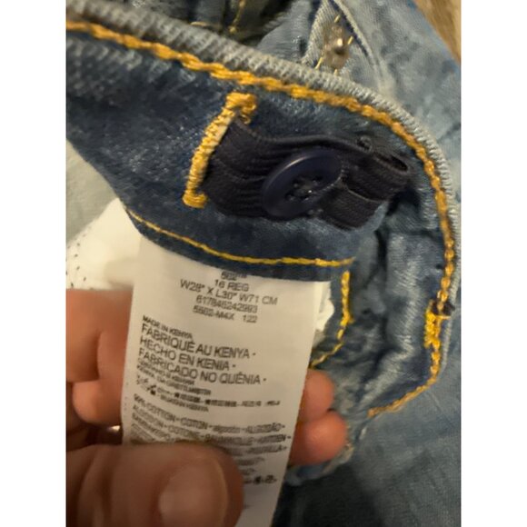 Levis 502 Regular Taper Womens Jeans W28 L30 - Picture 3 of 6